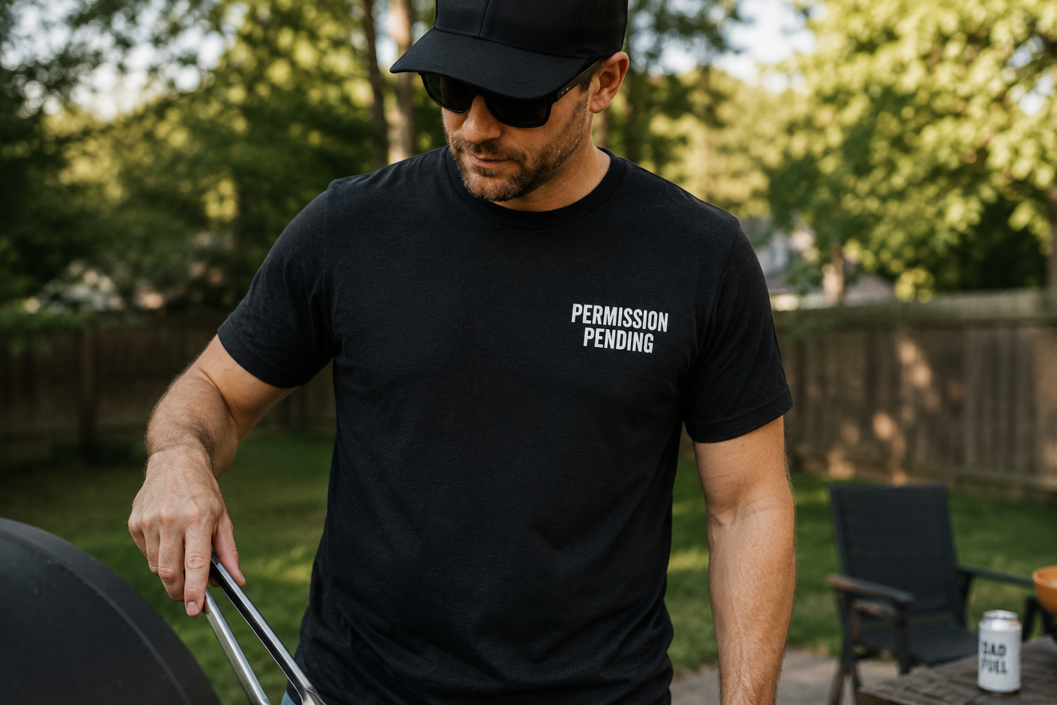 Permission Pending Tee — Low Profile