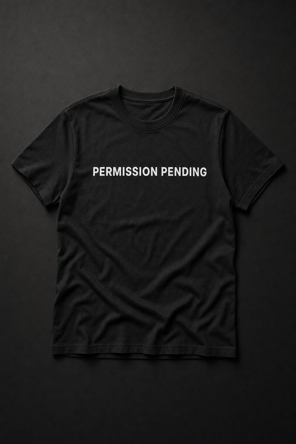 Permission Pending Tee — Front Print
