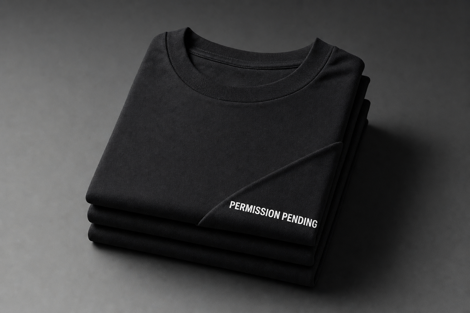 Permission Pending Tee — Front Print